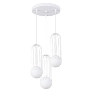 Lampa wisząca BRINA 3P biała