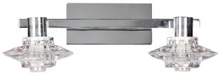 Lh rastek listwa 2x40W G9 chrom, chromowy