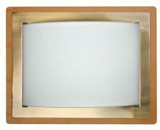 Mera plaf (28x36) E27 2x60W jas dr patyna metal promocja