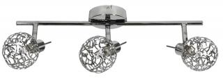 Puzzle listwa 3x40W G9 chrom, chromowy