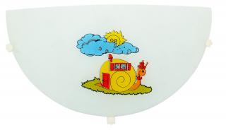 Ślimak plaf 1/21x60W E27, biały