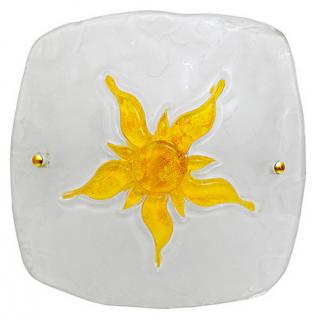 Sun plaf 30żółty 1 x60 w e 27 promocja, biały + żółty