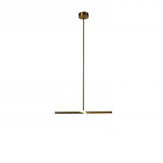 SUPREME lampa wiszaca 80cm złoty 18W LED 3000K biały