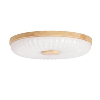 Tart lampa sufitowa plafon drewniany 24W LED 38cm biały+drewniany 4000K