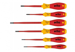 Wkrętaki izolowane 1000V VDE Wiha SoftFinish 35389 (zestaw 6 szt.)