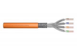 Kabel S/FTP DIGITUS Professional DK-1743-VH-5 (kat.7 LS0H, 500m, nieżelowany, pomarańczowy)