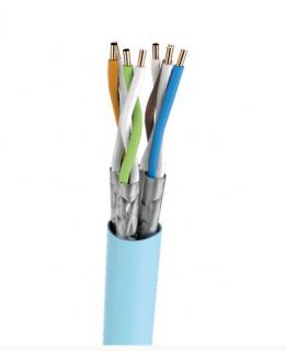Kabel U/FTP LSHF kat.6A BKT 585 drut niebieski 23AWG (500m)