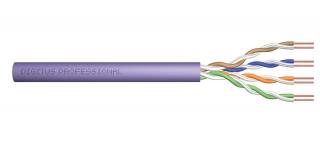 Kabel U/UTP DIGITUS Professional DK-1611-V-305-NC (kat.6 PVC, 305m, karton, fioletowy)
