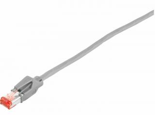 Patchcord BKT U/FTP kat.6 LSHF szary wtyk BKT RJ45 zaciskany 3m