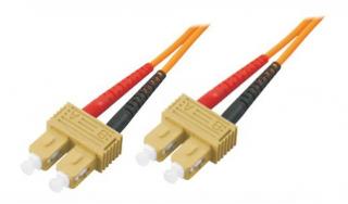 Patchcord światłowodowy BKT  SC/PC-SC/PC OM2 (50/125um) duplex 1m