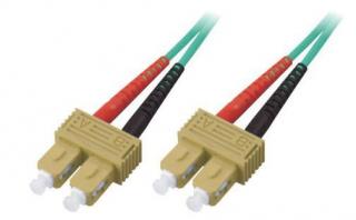 Patchcord światłowodowy BKT  SC/PC-SC/PC OM3 (50/125 um) duplex 2m