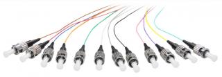 Pigtail   BKT  ST/PC OM2 easy strip 12 color 2m