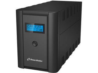 UPS POWERWALKER VI 1200 SHL LINE-INTERACTIVE 1200VA 2X SCHUKO 2X IEC C13 USB-B LCD