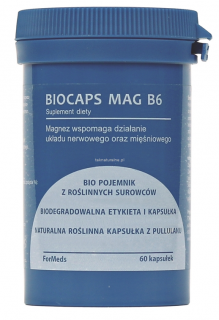 BIOCAPS MAG B6 magnez 60 kapsułek Formeds
