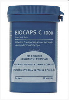 Witamina C 1000 mg 60 kapsułek BIOCAPS Formeds