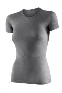 Koszulka kr. rękaw Unisex BRUBECK Base Layer, Szary