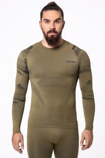 Koszulka męska z długim rękawem SPAIO Tactical - Forest Green