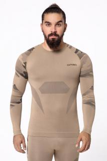 Koszulka męska z długim rękawem SPAIO Tactical - Sand