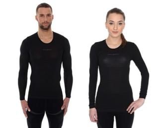 Koszulka Unisex BRUBECK Base Layer - Grafitowy