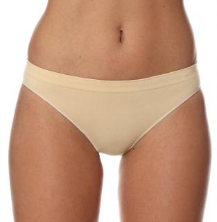 Majtki damskie BRUBECK Bikini Comfort Cotton - Beżowy