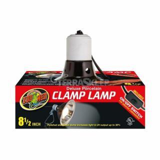 Lampa z oprawką ceramiczną czarna 140mm ZOO MED