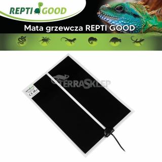 Mata grzewcza z regulacją 5 - 45W REPTI GOOD 20W 280x420mm