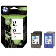 ORYGINAŁ Zestaw HP SD367AE tusze HP21 + HP22 Combo Pack do drukarki D1560/D1320/F2280/F2290/J3680