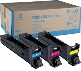 Oryginalne Tonery A0DKJ52 Konica-Minolta 4650 do 4690 4695 CMY po 8k Toner CMY A0DKJ52