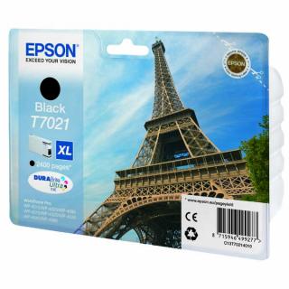 Oryginalny Epson T7021 XL BLACK tusz do drukarki Epson WorkForce Pro WP4000/4500/4525 series OEM C13T70214010