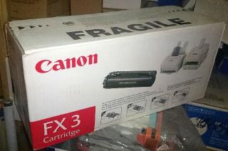 Oryginalny TONER CANON FX3 toner Toner Canon FX-3  fax L90/L220/L250/L260/L280/L300/L350 Toner FX-3