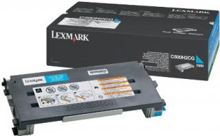 Oryginalny Toner Lexmark C500 CYAN niebieski toner do drukarki C500n/X500n/X502/X502n oem C500H2CG