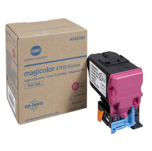 Oryginalny Toner Minolta Magicolor 4750 MAGENTA czerwony toner 6K oem A0X5350 toner TNP18M