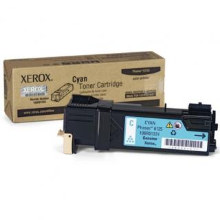 Oryginalny Toner Xerox 6125 CYAN niebieski toner 106R01335 do drukarki Xerox Phaser 6125