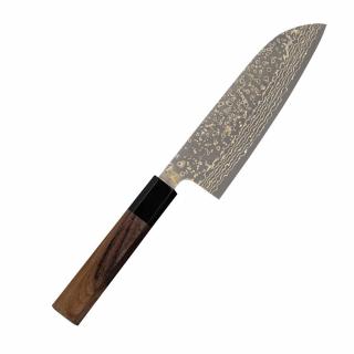 Takeshi Saji RW Gold VG-10 Nóż Santoku 18cm