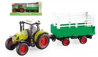 Ciągnik rolniczy z przyczepką rolniczą - zabawka dla dzieci