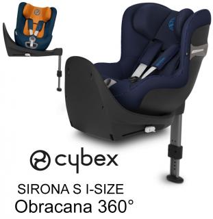 Cybex Sirona S I-Size obracana 360° RWF 0-18 - Fotelik samochodowy do 4 lat