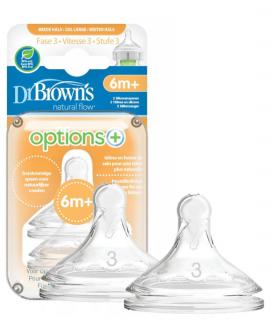 DR BROWN'S SMOCZEK DO BUTELKI OPTIONS+ 6m+ 2SZT