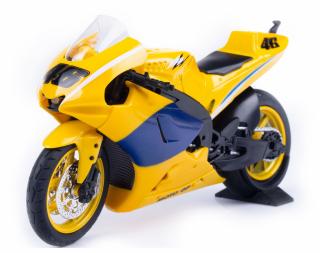DUŻY MOTOCYKL ŚCIGACZ METALOWY MOTOR