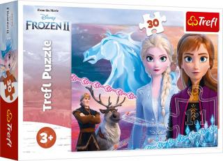 Puzzle 30 el. Frozen Anna i Elsa, puzzle dla dzieci