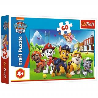 Puzzle 60 el. Paw Patrol, puzzle dla dzieci z Psim Patrolem