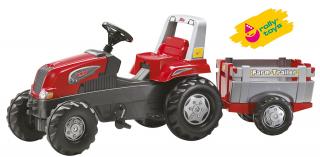 Rolly Junior z łyżką traktor na pedała dla dzieci duży