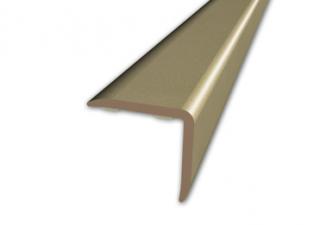 Kątownik Schodowy MYCK 20x20mm PVC Złoty dł:1m