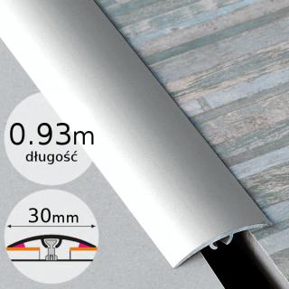 Listwa Progowa Aluminiowa BORCK 30mm Srebrna dł:0,93m