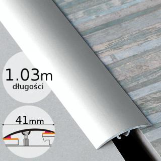 Listwa Progowa Aluminiowa BORCK 41mm srebrna dł:103cm