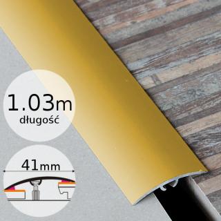 Listwa Progowa Aluminiowa BORCK 41mm złota dł:103cm