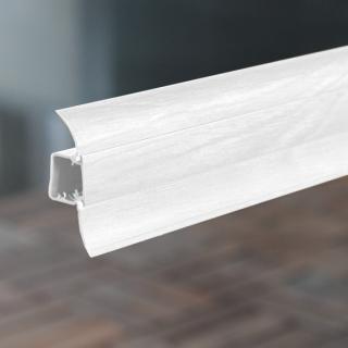 Plastikowa listwa przypodłogowa PREXA 44 dąb jasny dł:2,5m