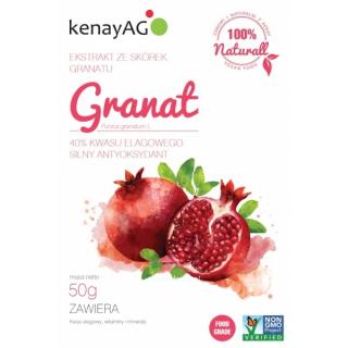 Ekstrakt ze skórek granatu (40% kwasu elagowego) - 50 - 200G