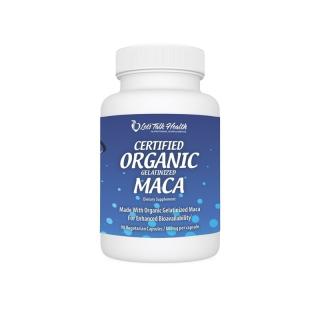 MACA 90tab Let's Talk Health MACA certyfikowana organiczna żelatynizowana 90tab Let's Talk Health