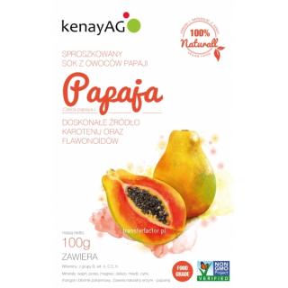 PAPAJA - sproszkowany sok z owoców papaji 50-200g
