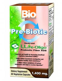 Prebiotyki -60kapsułek na zdrowe jelita Bio Nutrition Prebiotyki -60kapsułek na zdrowe jelita Bio Nutrition